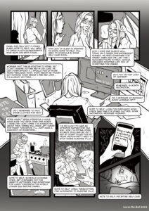 Comic by Lauren Marshall